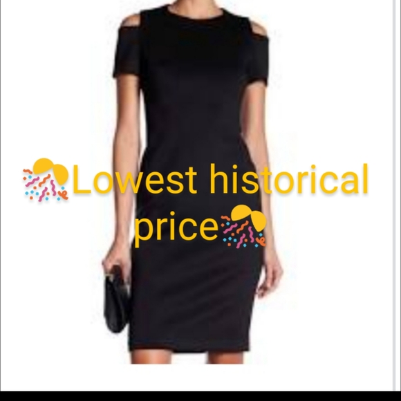 Calvin Klein Dresses & Skirts - Calvin Klein Black Cold Dress